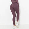2025 High Waist Buttocks Pleated Buttocks Elastic Fitness Gym Yoga Sports Leggings for Women