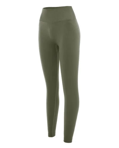 High Waist Push up Custom Women's Butt Lift Solid Breathable Quick Dry Spandex/Nylon Yoga Pants Leggings