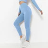 2025 High Waist Buttocks Pleated Buttocks Elastic Fitness Gym Yoga Sports Leggings for Women