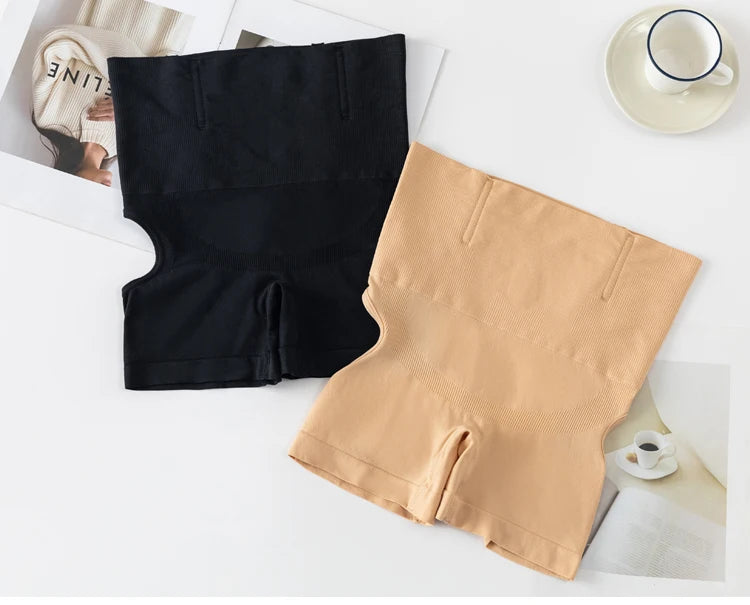 FLARIXA 1/2/3Pcs Shapewear Butt Lifter Seamless Women High Waist Slimming Panty Tummy Control Knickers Pant Briefs Body Shaper