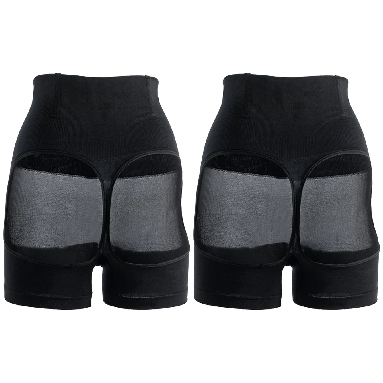 FLARIXA 1/2/3Pcs Shapewear Butt Lifter Seamless Women High Waist Slimming Panty Tummy Control Knickers Pant Briefs Body Shaper