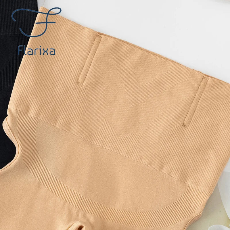 FLARIXA 1/2/3Pcs Shapewear Butt Lifter Seamless Women High Waist Slimming Panty Tummy Control Knickers Pant Briefs Body Shaper