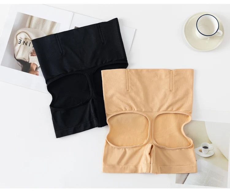 FLARIXA 1/2/3Pcs Shapewear Butt Lifter Seamless Women High Waist Slimming Panty Tummy Control Knickers Pant Briefs Body Shaper